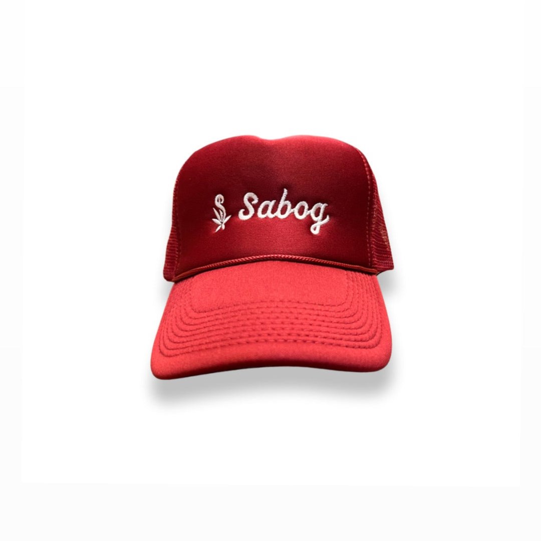 SABOG RED TRUCKER CAP